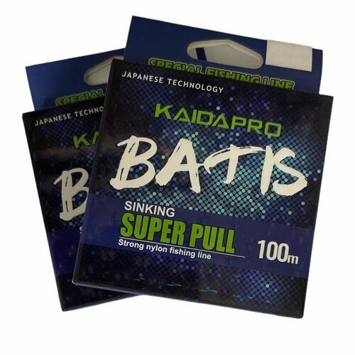 Леска Kaida Pro Batis Super Pull 0.30 мм (5.70 кг), 100 м (2 шт.)