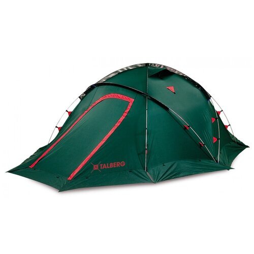 Палатка трекинговая трехместная Talberg Peak 3 Pro, зеленый