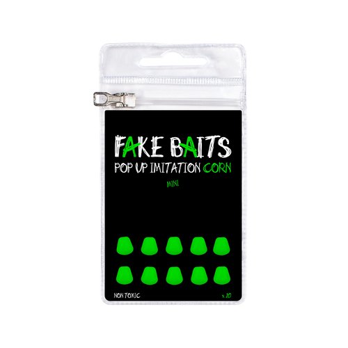 Искусственная кукуруза плавающая Fake Baits Mini зеленая флюро