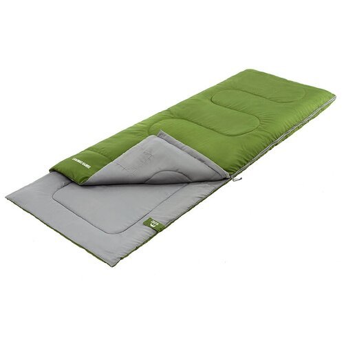 Спальный мешок Jungle Camp Camper Comfort, зеленый, молния с левой стороны