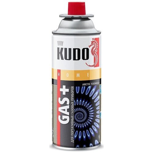 Газ универсальный KUDO для портативных газовых приборов 220 гр. 2 шт