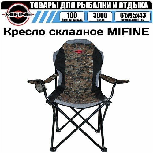 Mifine 55052A черный/серый