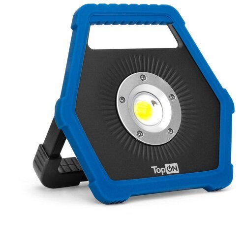 Аккумуляторный фонарь TOP-MX1MGP (LED, 10 ватт, 1100 люмен, PowerBank 3200 mAh, поворотная подставка и ручка)