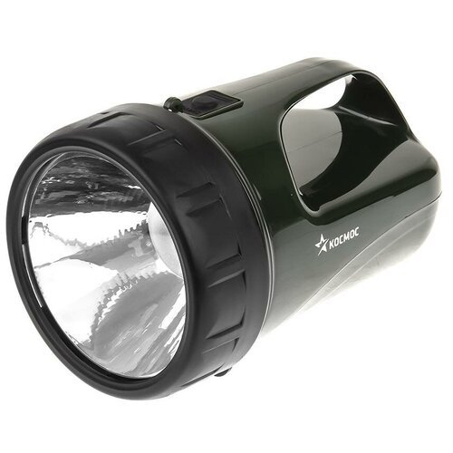 Ручной фонарь КОСМОС Accu368 LED черно-зеленый