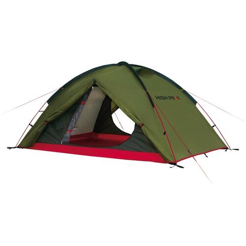 Палатка High Peak Woodpecker 3 зеленыйкрасный, 340х190х220, 10194