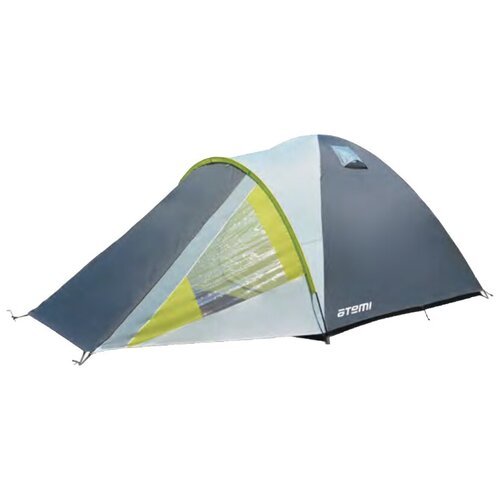 Палатка четырехместная ATEMI ENISEY 4CX, синий/серый/зеленый