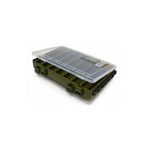 Коробка TOP BOX LB- 2500 двухсторонняя (27*18,5*5 cм), зеленое основание