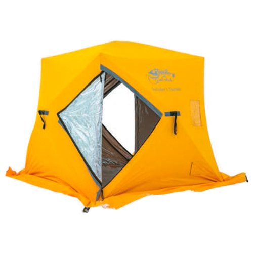 Палатка для рыбалки двухместная Tramp IceFisher Thermo 3, желтый