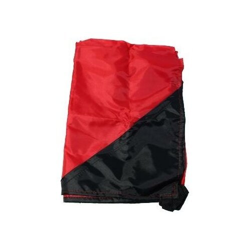 Коврик для пляжа и пикника с карманами - Beach Mat, 2 местный (140x200 см), в чехле, Красный