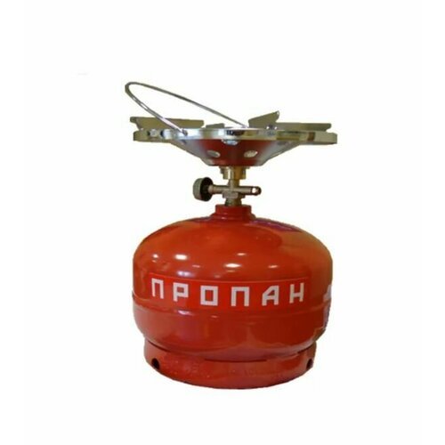 NOVOGAS Таганок Дачник (комплект туристический: баллон газовый 5л + плитка-горелка) Новогаз пустой