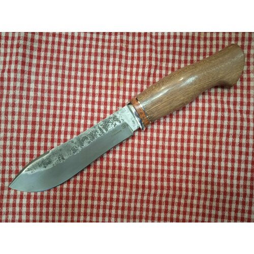 Нож кованый Охотник-1 сталь 9ХС рукоять орех