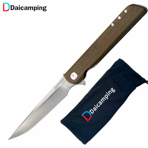 Нож туристический Daicamping K11-OL Оливковый