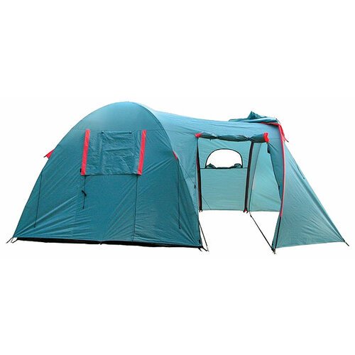 Палатка четырехместная Tramp ANACONDA V2, зелeный