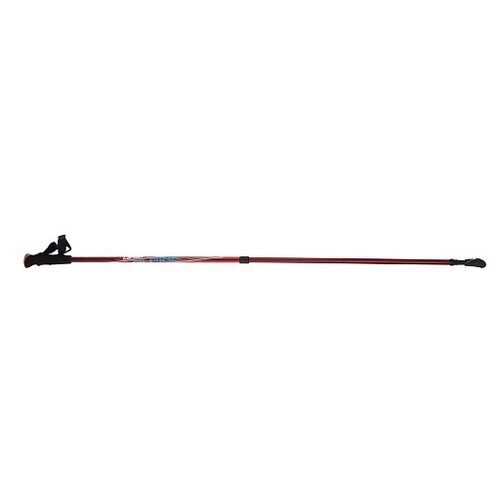 Палки для скандинавской ходьбы 2 шт. телескопические Larsen Alpine 90-140 см, красный
