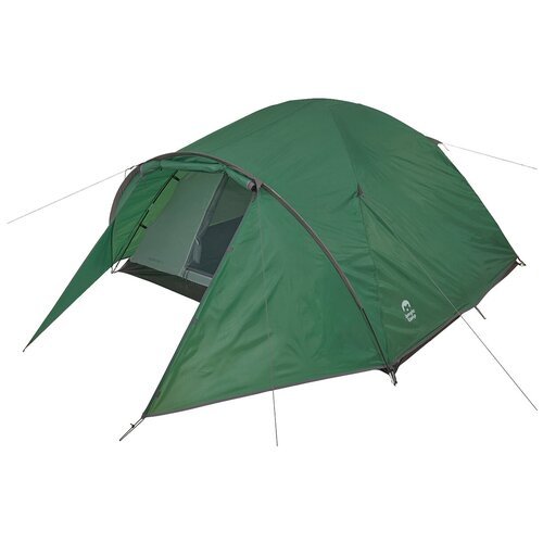 Палатка трекинговая четырехместная Jungle Camp Vermont 4, зеленый