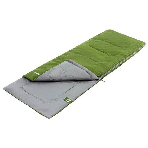 Спальный мешок Jungle Camp Ranger Comfort JR, зеленый, молния с левой стороны