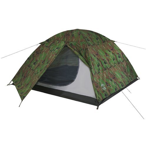 Палатка двухместная JUNGLE CAMP Alaska 2, цвет: камуфляж