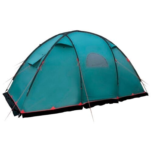 Палатка кемпинговая четырехместная Tramp EAGLE 4 V2, зеленый