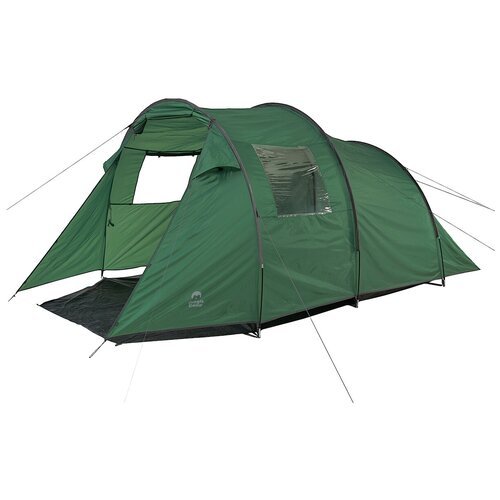 Палатка кемпинговая четырехместная Jungle Camp Ancona 4, зеленый