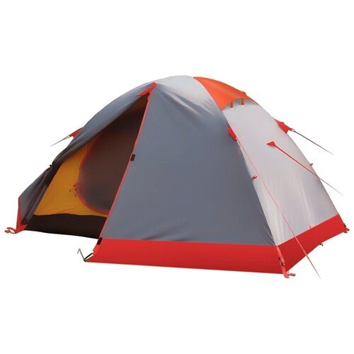 Палатка двухместная Tramp PEAK 2 V2, серый