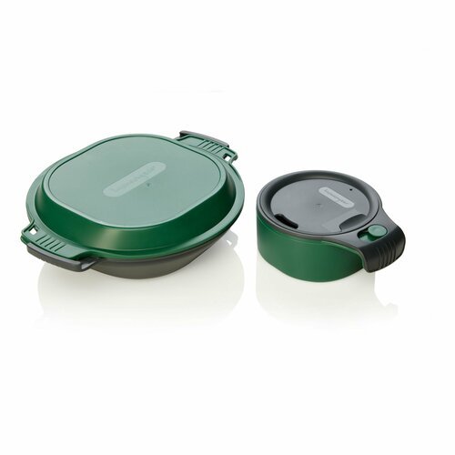 Походная посуда Humangear Dinnerware GoKit Deluxe black/green