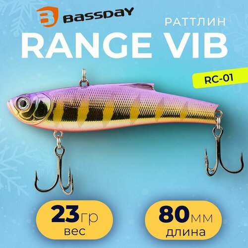 Виб Bassday RANGE VIB 80ES 80mm 23g RC-01