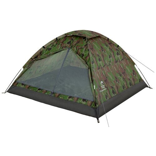 Палатка трекинговая четырехместная Jungle Camp Fisherman 4, камуфляж