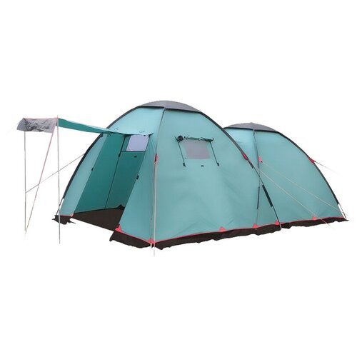 Палатка кемпинговая четырехместная Tramp SPHINX 4 V2, зеленый