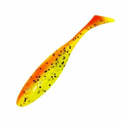 Приманка силиконовая Gator Gum 9см (5шт) #OrangeLime