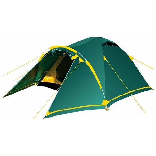 Палатка трекинговая двухместная Tramp STALKER 2 V2, зеленый