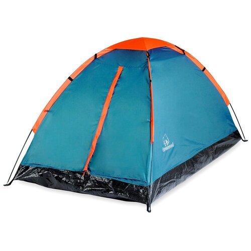 Палатка 2-х местная Greenwood Summer 2 синий/оранжевый