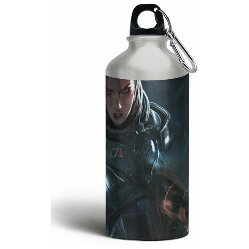 Бутылка фляга спортивная игры Mass Effect 3 - 6112