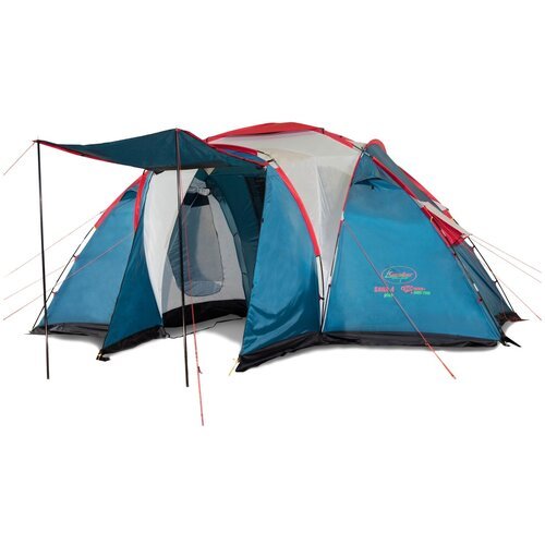 Палатка кемпинговая четырехместная Canadian Camper SANA 4 PLUS, royal